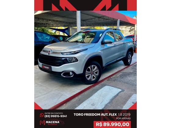 FIAT TORO 1.8 16V EVO FLEX FREEDOM AT6 FIAT TORO 1.8 16V EVO FLEX FREEDOM AT6